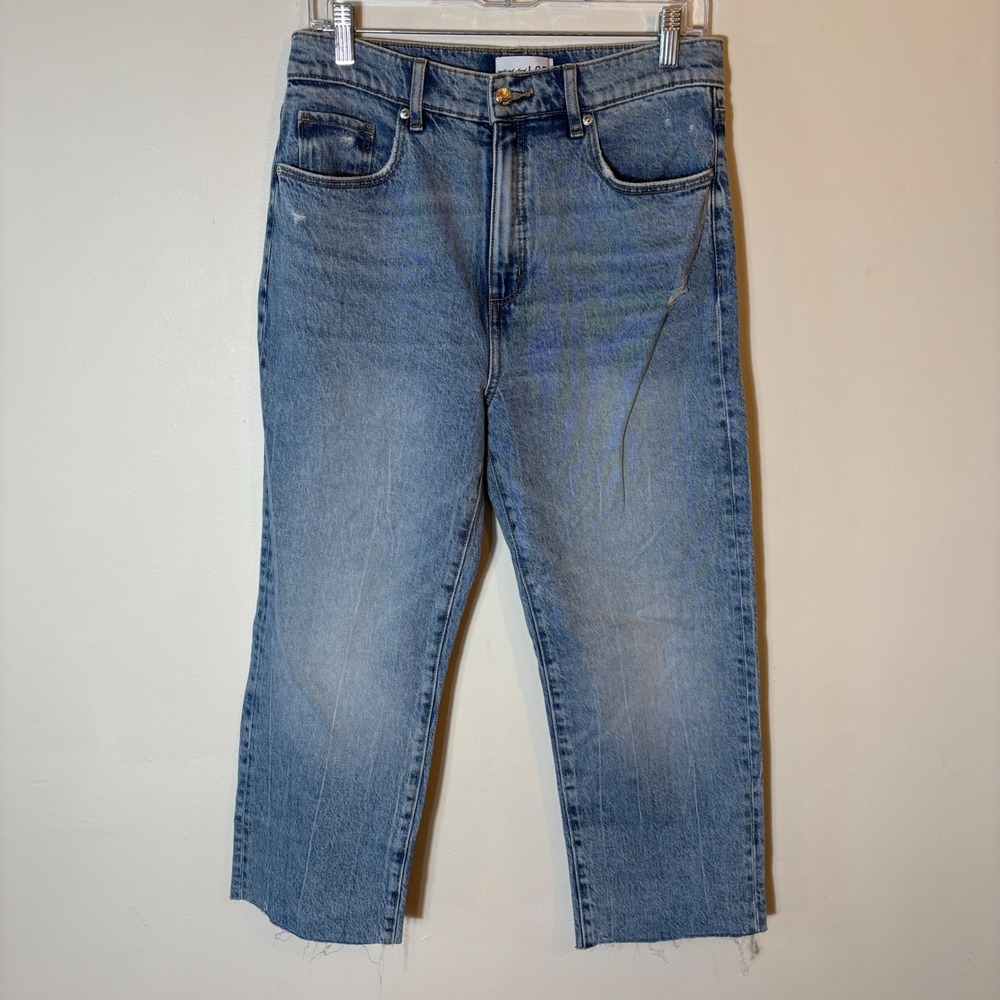LOFT Medium Wash High Rise Straight Leg Jean Size‎ 6/28